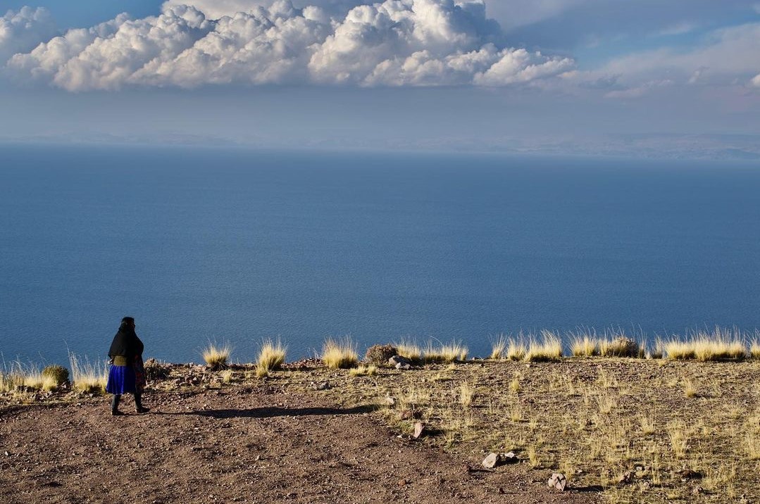 Amantani - Vista Lago titicaca